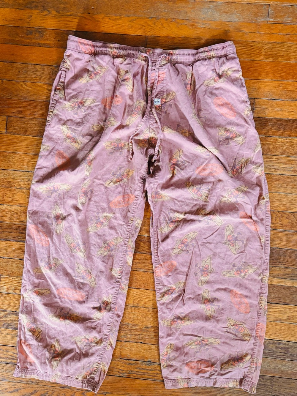 Life is good men’s lounge pants sleep kayak pattern size XL